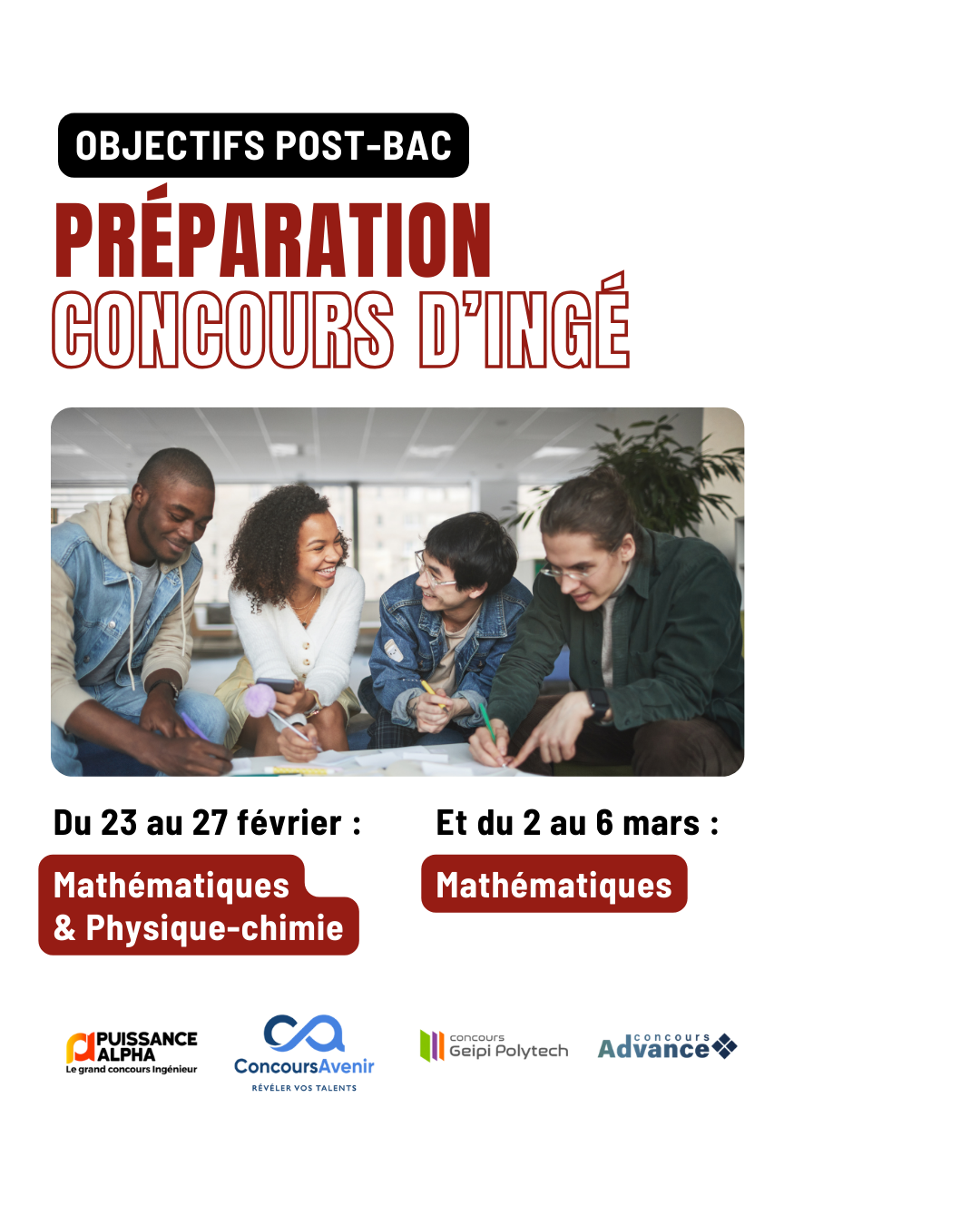 Préparation au concours d'ingé