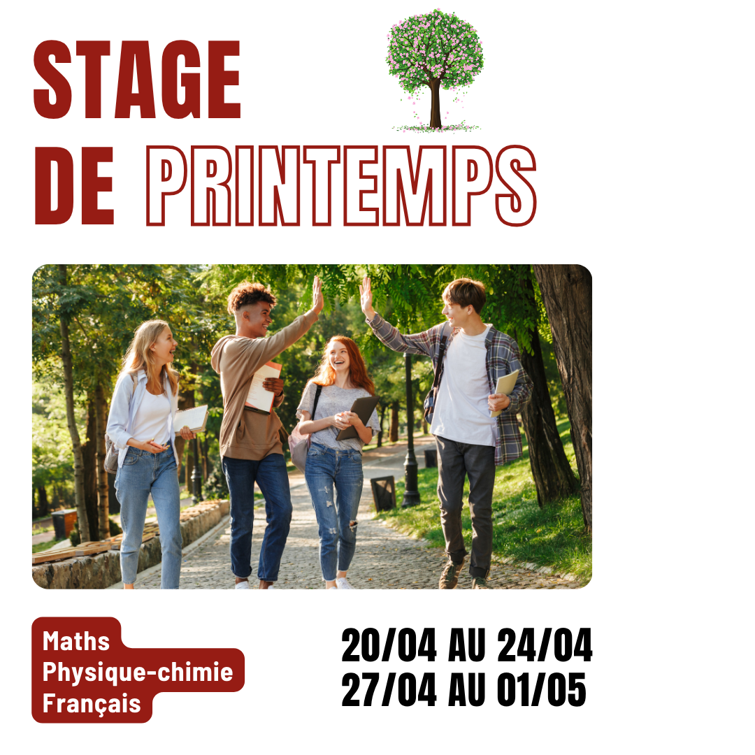 Stage de Printemps